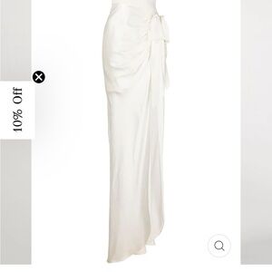 Cinq à Sept White Maxi Dress